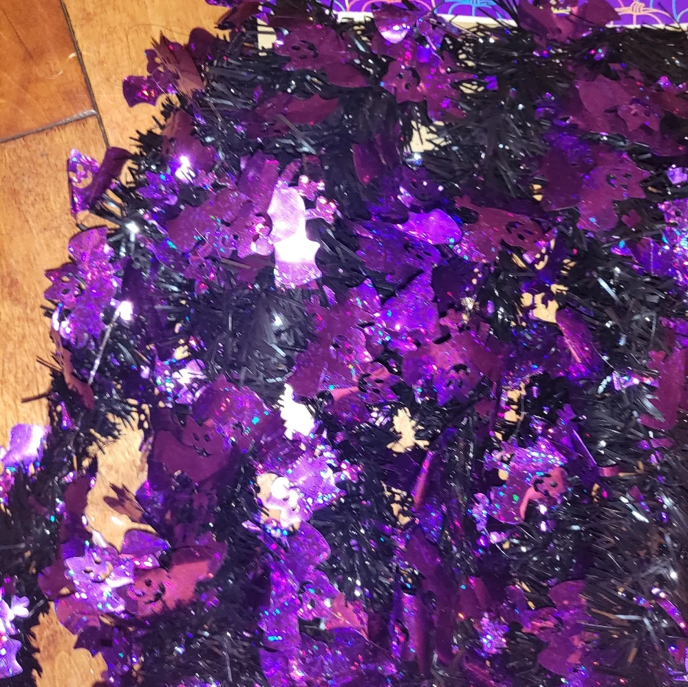 Vintage Pumpkin Time Halloween garland